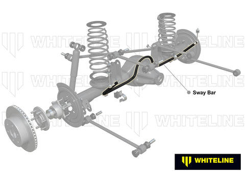 Rear Sway Bar - 33mm Non Adjustable