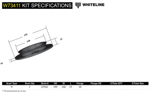 Rear Spring Spacer (10mm)