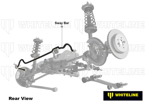 Rear Sway Bar - 22mm 3 Point Adjustable (MY03 On)