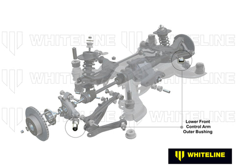 Rear Lower Control Arm Bush Kit (Outer)