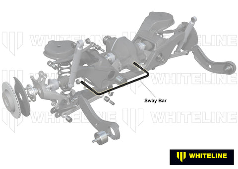 Rear Sway Bar - 18mm 2 Point Adjustable