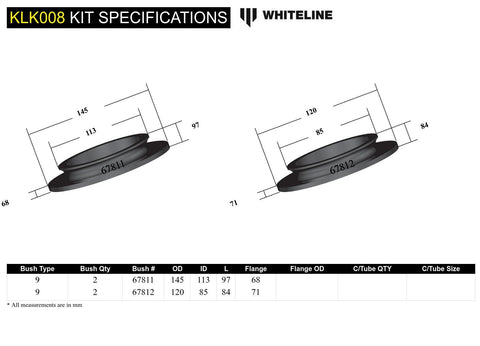 50mm Spring Spacers