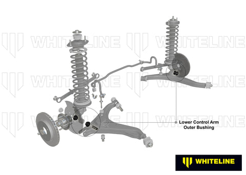 Rear Control Arm Lower Outer Bush Kit