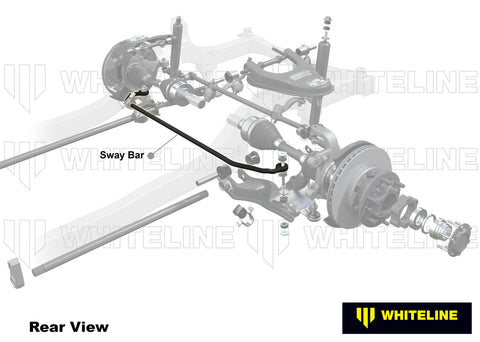 Front Sway Bar - 30mm Non Adjustable