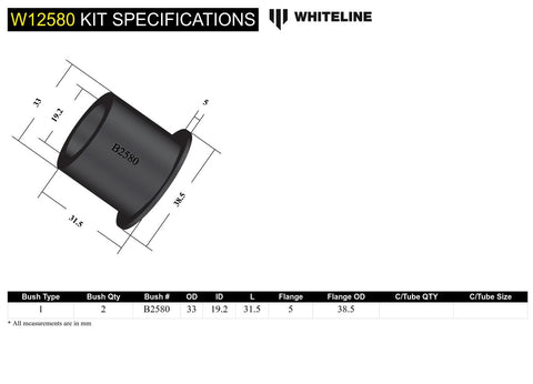 Front Steering Idler Bush