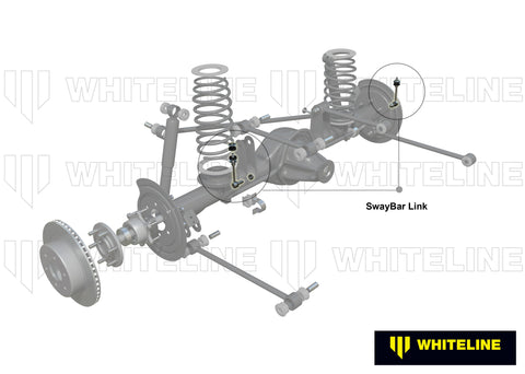 LH Rear Swaybar Link (Adjustable)