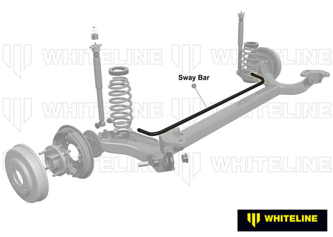 Rear Sway Bar - 24mm 4 Point Adjustable